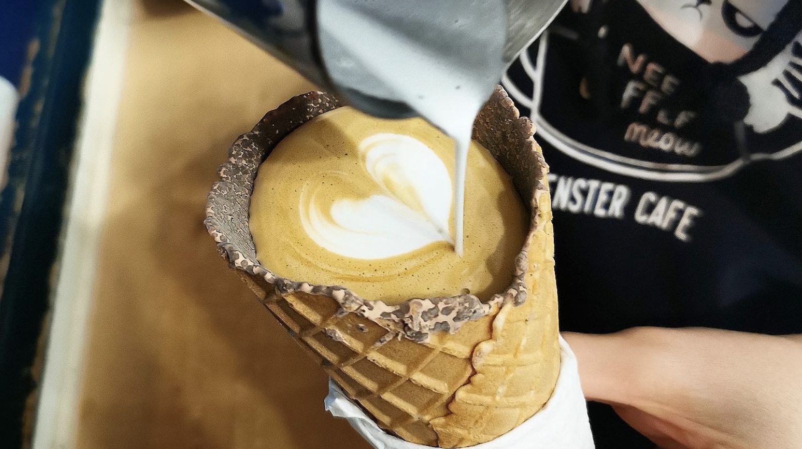 Coffee in a cone - Fun Foods - Hands-On Entertainment Agents