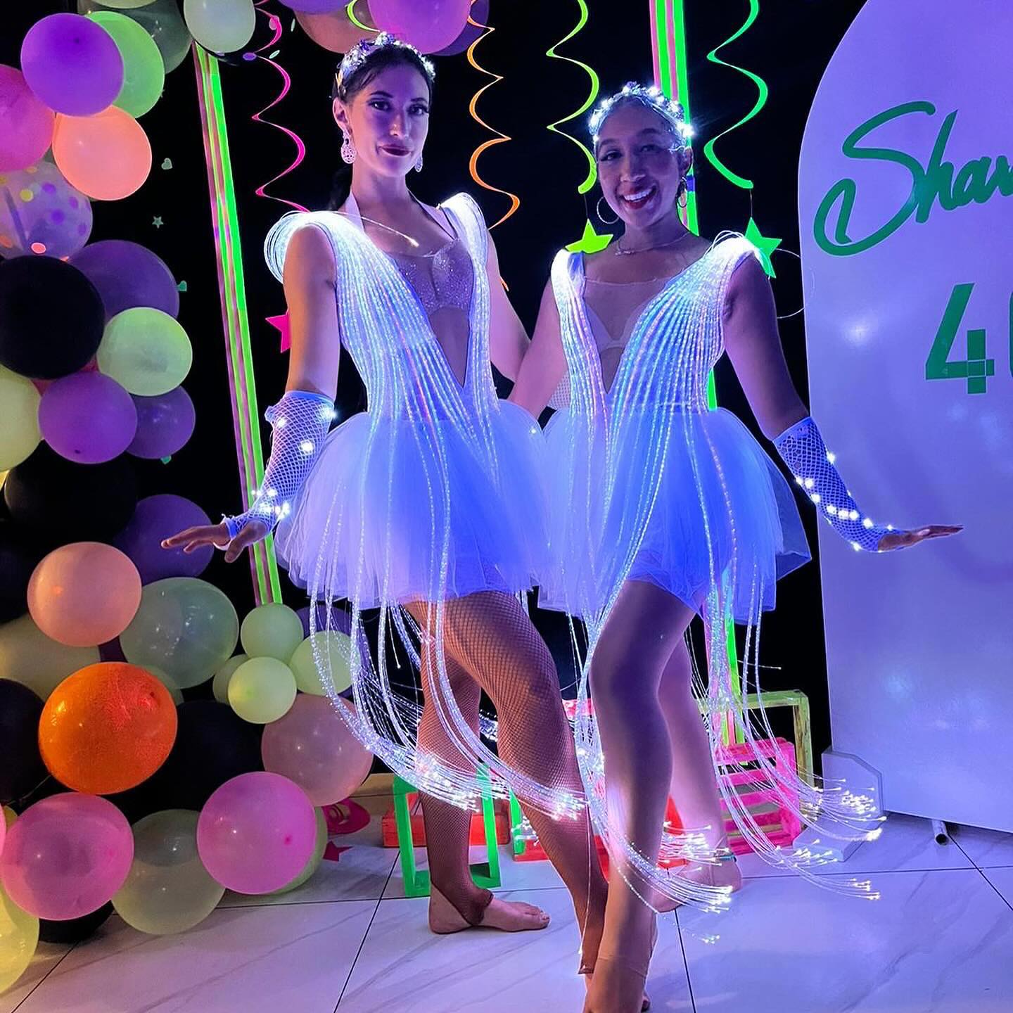 LED Ballerinas - Dance acts - Hands-On Entertainment Agents