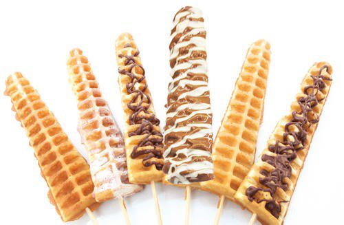 Waffle On  A Stick - Fun foods - Hands-On Entertainment Agents